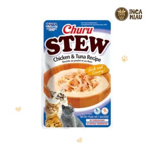 Churu Stew sabor Pollo con Atún para gato